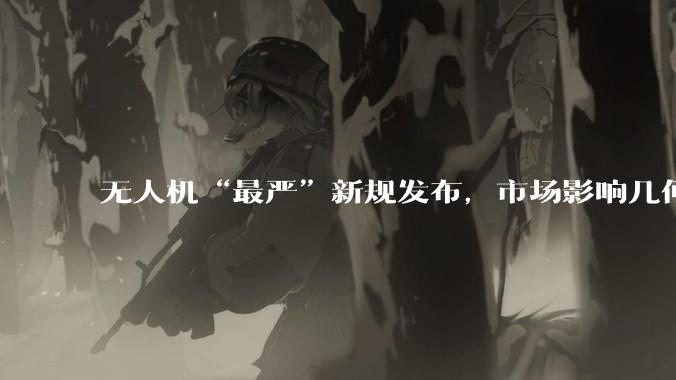无人机“最严”新规发布，市场影响几何？_监管_审批_财经